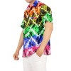HAPPY BAY Mens Hawaiian Short Sleeve Button Down Shirt Men's Summer Shirts Casual Beach Holiday Hawaii Island Shirts for Men - 4 of 4