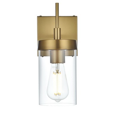 Elegant Lighting Taryin 4.5 inch Wall Sconce in Satin Gold