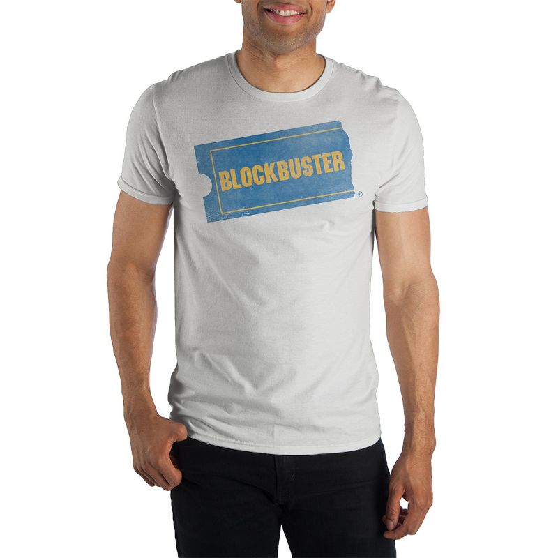 Blockbuster Short-Sleeve Men's T-Shirt, 1 of 4