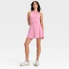 Women's Knit High Neck Halter Active Dress - All In Motion™ - 3 of 4