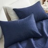 BAGOKIE All Seasons 2/3PCS Quilt Bedding Set with Quilt & Pillow Sham Bed Cover - 2 of 4