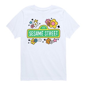 Boys' - Sesame Street - Vintage Sesame Street Logo Short Sleeve Graphic T-Shirt - 1 of 4