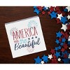 C&F Home 4.75" x 4.75" x 1.5" America The Beautiful 4th of July Patriotic Shelf Block Décor - 2 of 4