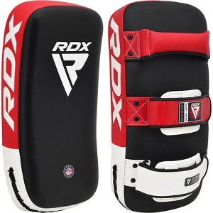 RDX T1 Curved Thai Kick Pad For Precision Striking & Training - Premium Quality Kick Pad for MMA, Muay Thai, & Kickboxing - 1 of 3