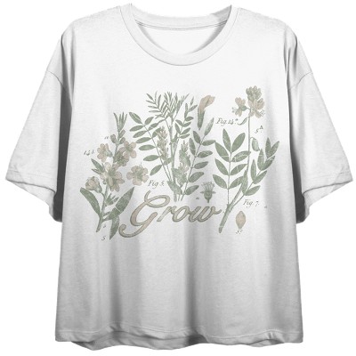  Vintage Botanical Floral Flower Shirt Tshirt Tee T-Shirt :  Clothing, Shoes & Jewelry