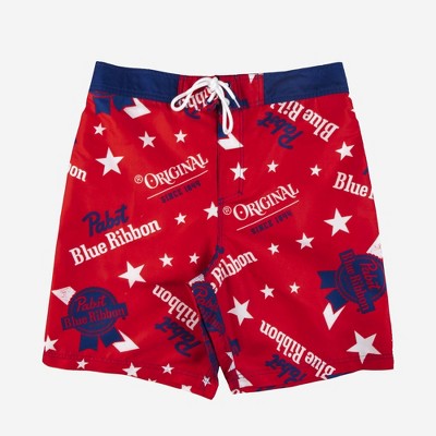 Pabst blue sale ribbon board shorts