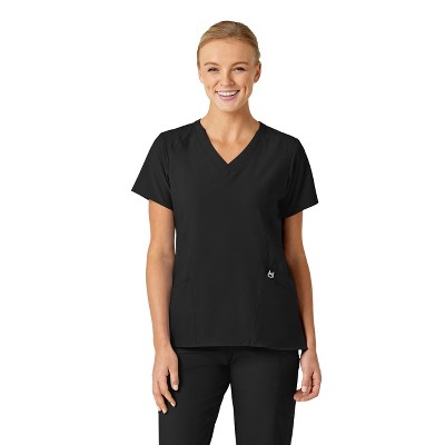 Wink W123 Women's Stylized V-Neck Scrub Top