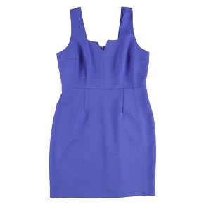 bar III Womens Solid Sheath Bodycon Dress - 1 of 2