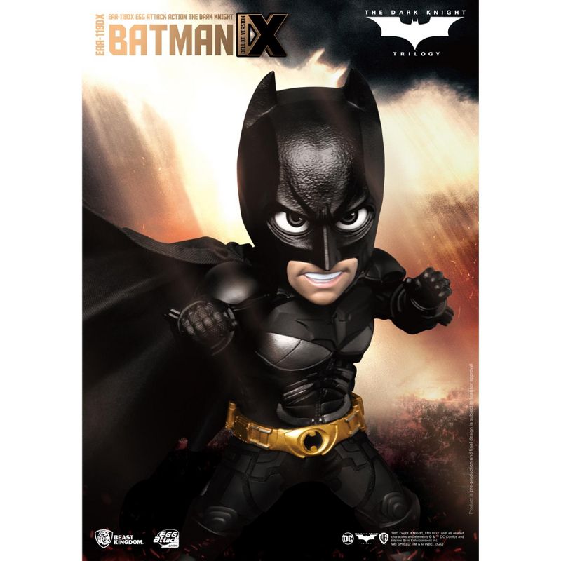 Warner Bros The Dark Knight Batman Deluxe Version (Egg Attack Action), 2 of 9