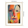 Amanti Art The Face by Treechild Wood Framed Wall Art Print - 4 of 4