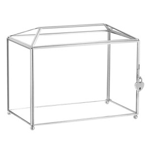 Unique Bargains Brass Wedding Graduation Party Decorative Box - 1 of 4