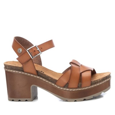 Refresh Women's Casual Heeled Platform Sandals