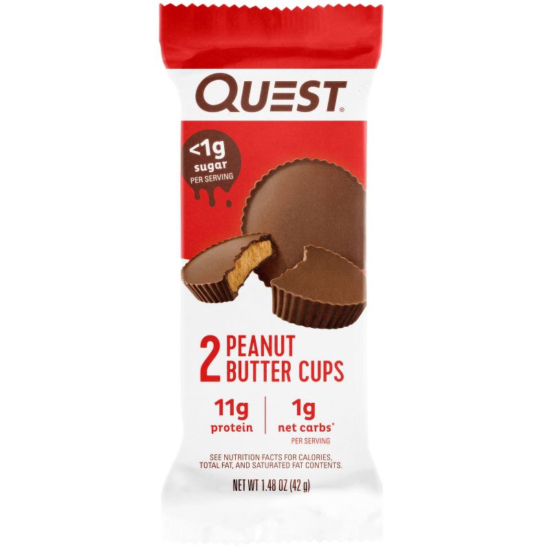 Quest Nutrition Peanut Butter Cups, 1 of 19