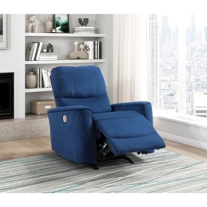 NicBex Recliner Chair Power Rocking Chair Modern Recliner with Solid Wood Frame Comfy Chair for Living Room - 1 of 4