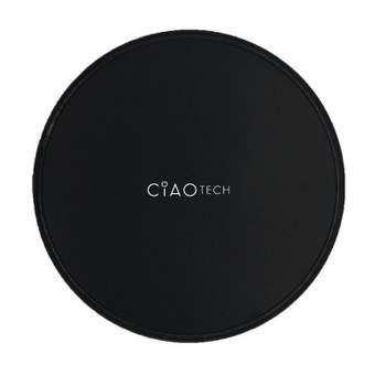 CIAO Tech Wireless Fast Charging Pad 10 Watt Compatible with iPhone, Samsung Galaxy, Apple Watch Series & Many Other Devices