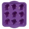 Trudeau 8.85" Silicone Ghost Muffin Pan Purple - 3 of 3