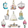 Old World Christmas Blown Glass Christmas Ornament, Just Married Collection 9-Piece Ornament Set - 2 of 2