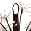 Northlight 12" Pre-Lit LED Brown Christmas Ball Decoration - Warm White Lights - 4 of 4