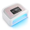 Swtroom Nail Lamp Cordless 120W UV Nail Lamp Rechargeable LED Nail Lamp 4 Timer Modes Gel Nail Light UV Light - 2 of 4