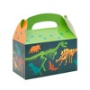 Blue Panda 24 Pack Dinosaur Party Favor Boxes with Handle and Stickers for Kids' Dino Birthday Supplies (6.2 x 3.6 x 3.5 in) - 4 of 4