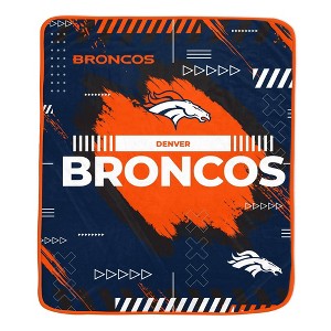 NFL Denver Broncos Game Tech Ultra Cozy Throw Blanket - 1 of 1
