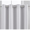 Ruthy's Textile Thermal Room Darkening Blackout Window Curtain Grommet Panel Pair - 3 of 4