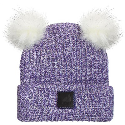 Gymboree Winter Peacock Size 4 5 6 7 Choice Faux Fur Purple Winter Hat Cap NWT 