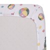 NoJo Disney Dumbo Gray, White and Multi-Colored Circus Flags, Balls and Timothy Mouse Nursery Fitted Crib Sheet - 4 of 4