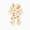 Disney Stitch Baby Boy Bamboo Character Allover Print Jumpsuit Romper - 2 of 4