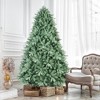 AZL1 Life Concept Artificial Trees 4-Foot Christmas Tree with Metal Stand for Modern Home Holiday Decor, Green, 23"*33"*48" - 3 of 4