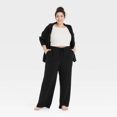 Women's Fleece Wide Leg Lounge Pants - Colsie™