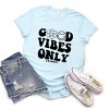 Simply Sage Market S.W.Smiley Good Vibes Only Smiley Face Short Sleeve Tee - 3 of 4