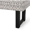 NicBex Ottoman Bench with Storage Modern Upholstered Bench with Wooden Frame, End of Bed Footrest for Living Room, Bedroom, Entryway - 4 of 4