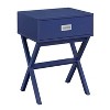 HomeStock Belmont End Table with Spacious Drawer and Wide Surface, Modern Storage Side Table for Lamps, Décor and Everyday Living Room Use - 3 of 4