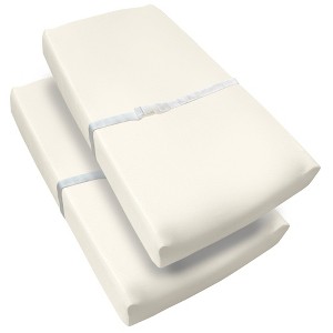 BreathableBaby Waterproof Cover, For 32" x 16" Changing Pad (2-Pack) - 1 of 4