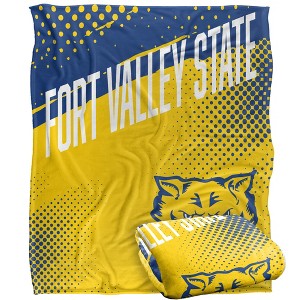 Fort Valley State University Fan Zone Silky Touch Super Soft Throw Blanket 50x60 - 1 of 4