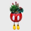 Disney Mickey Mouse & Friends Mickey Mouse Dangling Feet Ceramic Indoor Planter Pot 5.63"x5.63"x4.53" - 3 of 4