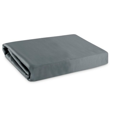 Kickoff 300 Thread Count 100% Organic Bamboo Viscose Flat Sheet Only, Extra Wide, Cooling & Breathable, Double Stitching, Bedding Sheet