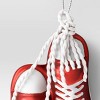 5.31" Christmas Glass Red Sneakers Ornament - Wondershop™ - 3 of 3