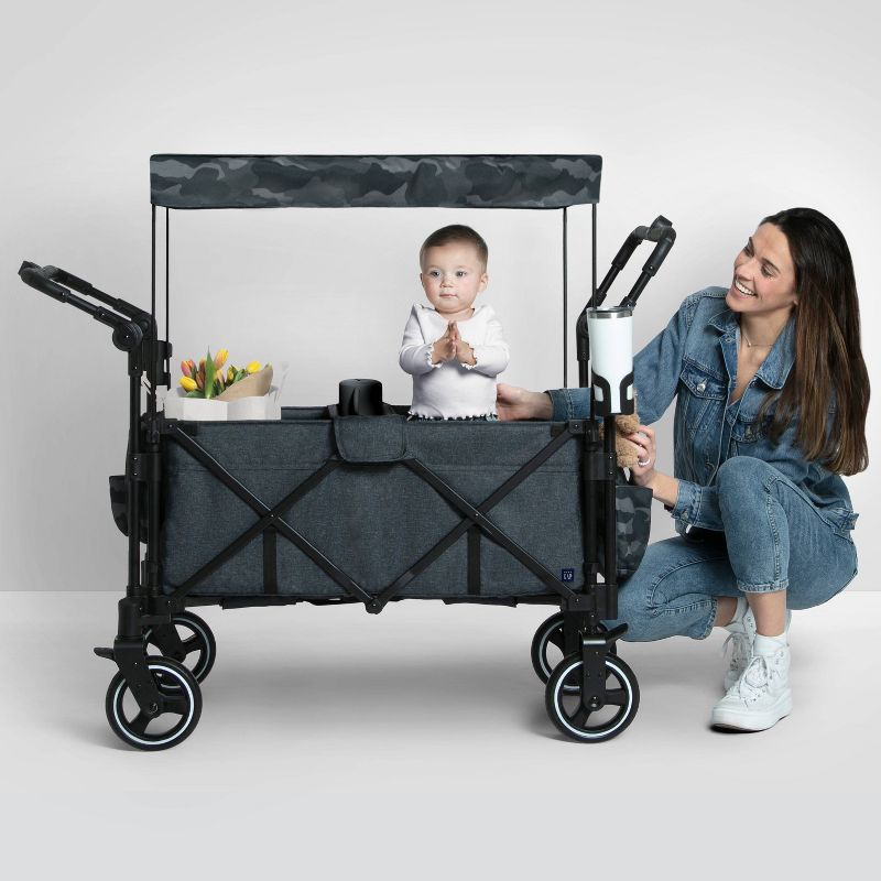 babyGap by Delta Children Deluxe Explorer Wagon Stroller, 4 of 11