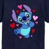 Men's - Lilo and Stitch - Heart Eyes Short Sleeve Graphic T-Shirt - 2 of 4