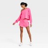 Women's French Terry Off-The-Shoulder Sweatshirt - JoyLab™ - 3 of 3