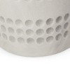 Okak Antique White Planter 10/12/13/15/1.7 Inch Durable Weather-Resistant Indoor/Outdoor Pot for Plants, Garden, Patio - 4 of 4