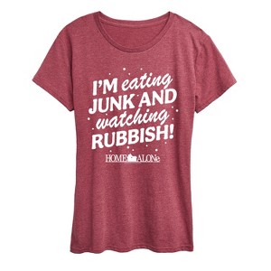 Women's - Home Alone - Junk And Rubbish Short Sleeve Graphic T-Shirt - 1 of 4