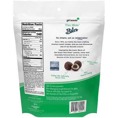 Edward Marc Chocolatier Girls Scouts Thin Mints Bites - 5.5oz