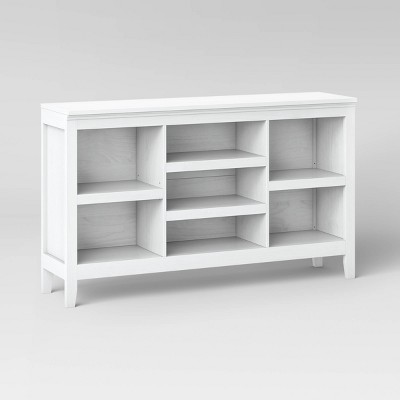 32 Carson Horizontal Bookcase With Adjustable Shelves Threshold Target