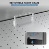 Dog Bathing Station, Stainless Steel Dog Washing Station for Large Dogs, with Soap Box, Removable Ramp, Faucet, Washing Sink for Home, 50" - 2 of 4