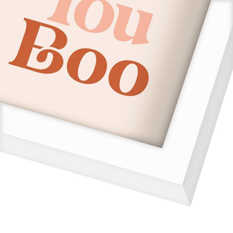 Americanflat Minimalist Motivational You Do You Boo' By Motivated Type Shadowbox Framed Wall Art Home Decor, 5 of 9