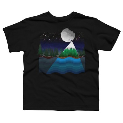 Boy's Design By Humans Christmas night By recklessframee T-Shirt