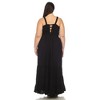 Plus Size Smocked Ruffle Maxi Sun Dress - 3 of 4